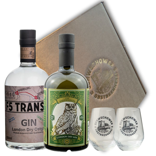 Gin-Geschenk No.2 mit 2 Gläsern