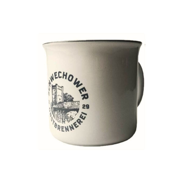 Keramik-Tasse mit Schwechower Logo