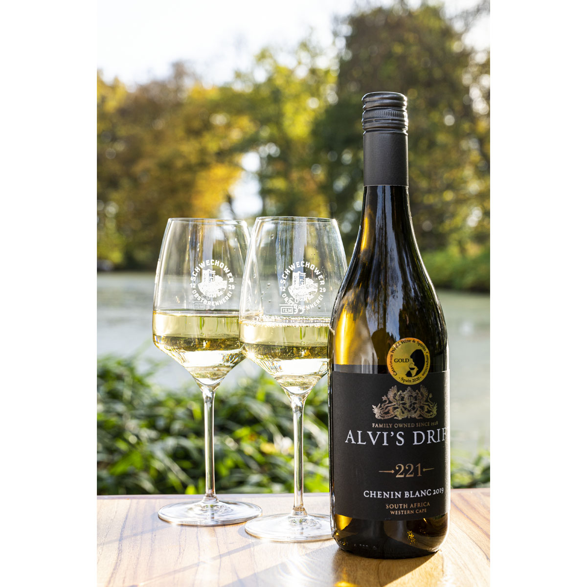 221 Chenin Blanc Drift, Südafrika (13,5%Vol.) 0.75l Alvis Weißwein, 